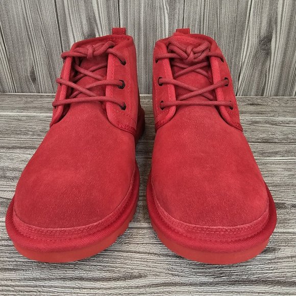 UGG Neumel Suede Boots - Samba/ Red - Men's Size 11 - NEW - Picture 2 of 10